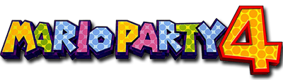 Mario Party 4 logo for Gamecube